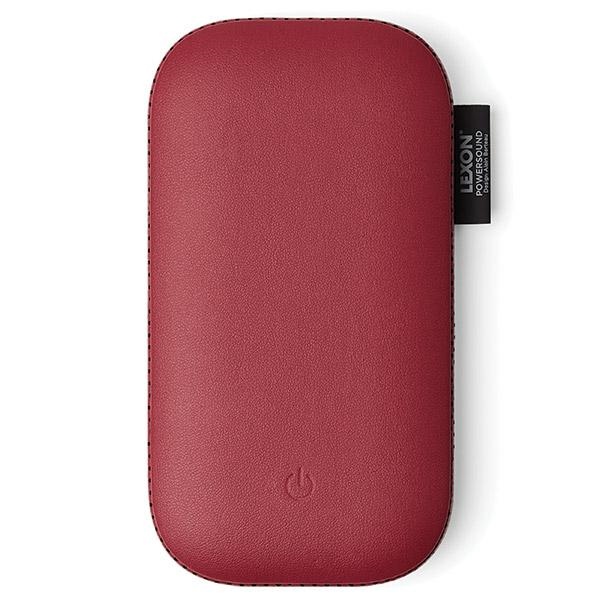 POWERBANK INDUKCYJNY 5000 MAH LEXON POWERSOUND GŁOŚNIK BLUETOOTH CZERWONY