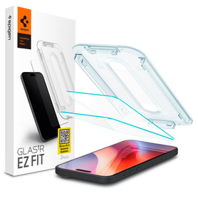 SZKŁO HARTOWANE DO IPHONE 16 PRO MAX SPIGEN GLAS.TR ”EZ FIT” 2-PACK