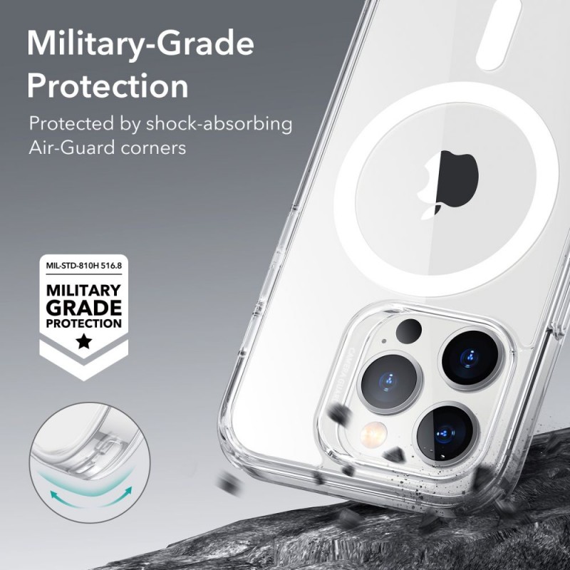 ESR CH HaloLock MagSafe  Etui do iPhone 15 Pro Max - FROSTED