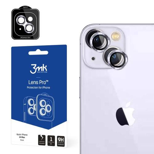 3MK Camera Lens Protection Pro | Szkło na Aparat do iPhone 14 Plus - VIOLET