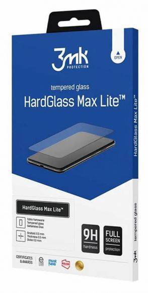 3MK HG Max Lite | Szkło Hartowane do Galaxy Xcover 5 - BLACK