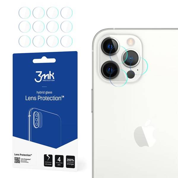 3MK LENS PROTECTION folia do IPHONE 12 PRO MAX 4SZT