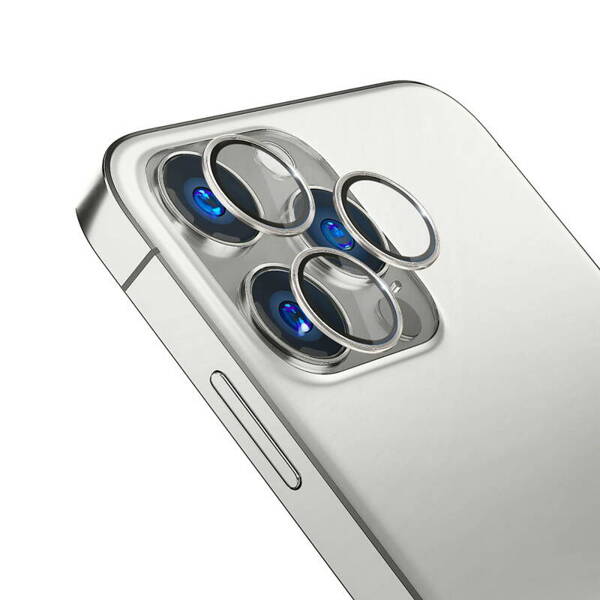 3mk Camera Lens Protection Pro | Szkło na Aparat do iPhone 14 Pro/14 Pro Max - SILVER