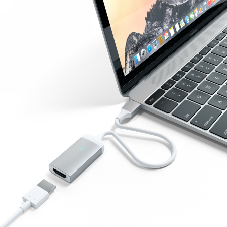 ADAPTER SATECHI ALUMINIOWY USB-C/ 4K HDMI SREBRNY