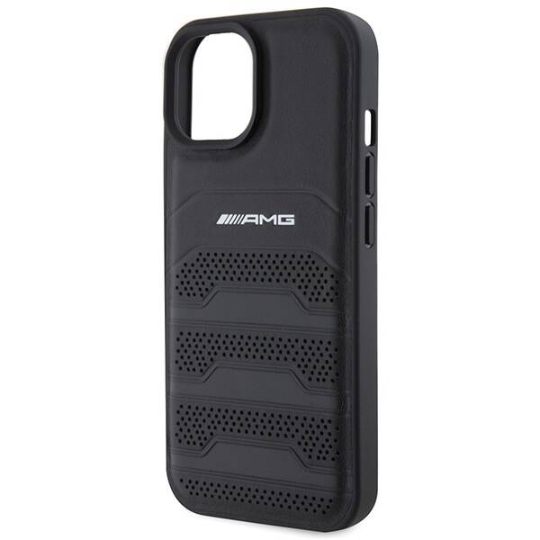 AMG ETUI LEATHER DEBOSSED LINES do iPhone 15 / 14 / 13