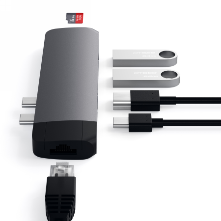 Adapter Przejściówka Hub USB C do MacBook - Satechi