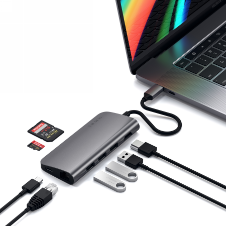 Adapter Przejściówka do urządzeń moblinych USB C - Satechi