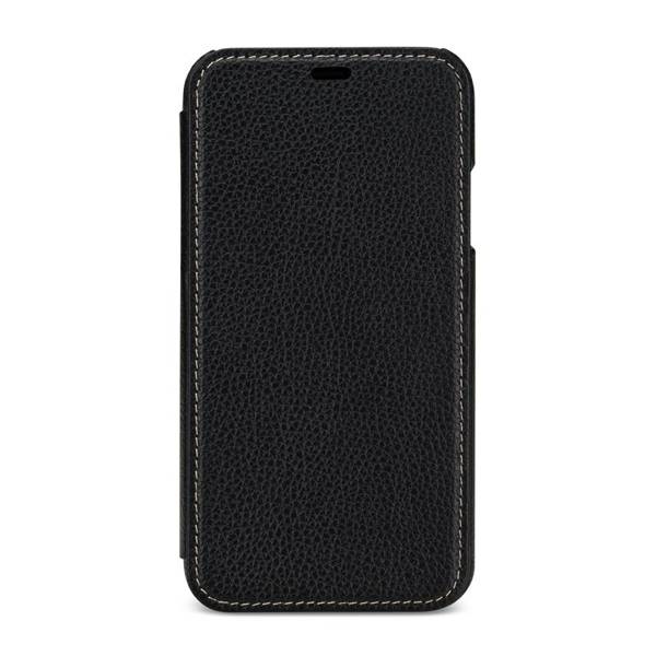 BAROON Slim Book Black Classic etui do iPhone XR