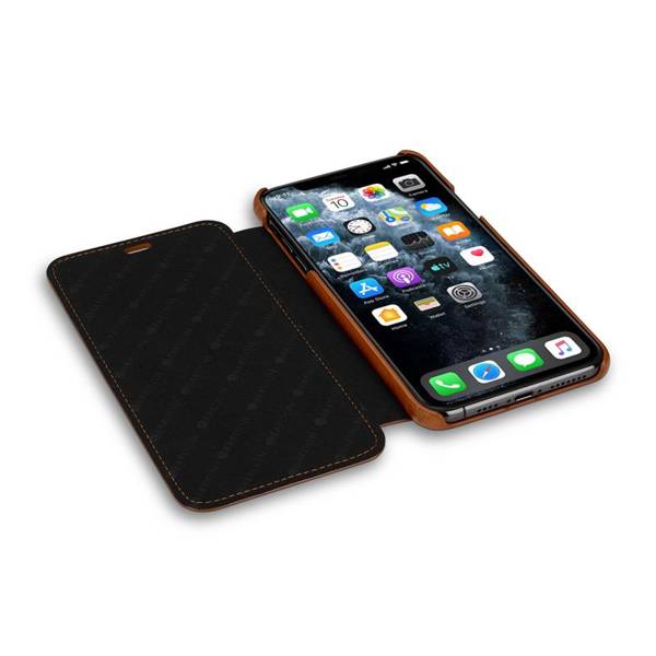 BAROON Slim Book Brown Elegance etui do iPhone 11 Pro Max