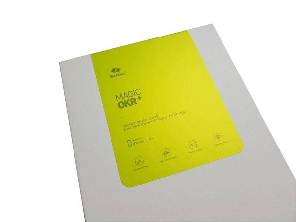BENKS Szkło Magic OKR do Apple iPhone 6/6S - CLEAR