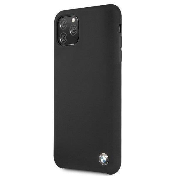 BMW Hard Case Silicone etui do Apple iPhone 11 Pro Max - BLACK