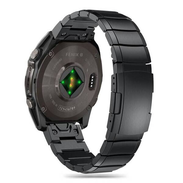 BRANSOLETA DO GARMIN FENIX 5 / 6 / 6 PRO / 7 / 8 (47 MM) / E TECH-PROTECT CZARNA