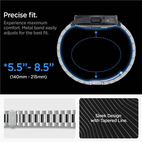 BRANSOLETA DO SAMSUNG GALAXY WATCH6 CLASSIC 47MM SPIGEN MODERN FIT 316L