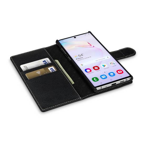 Baroon Wallet Stand Classic | Etui do Galaxy Note 10 - BLACK