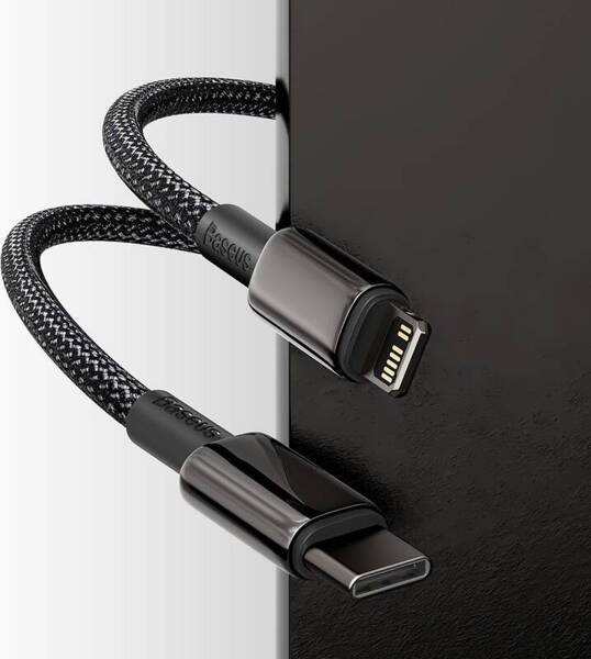 Baseus Tungsten | Kabel USB-C do Lightning 20W 2M - BLACK