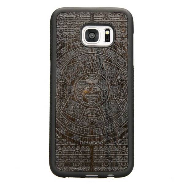 Bewood Kalendarz Aztecki | Etui do Galaxy S7 Edge - ZIRICOTE