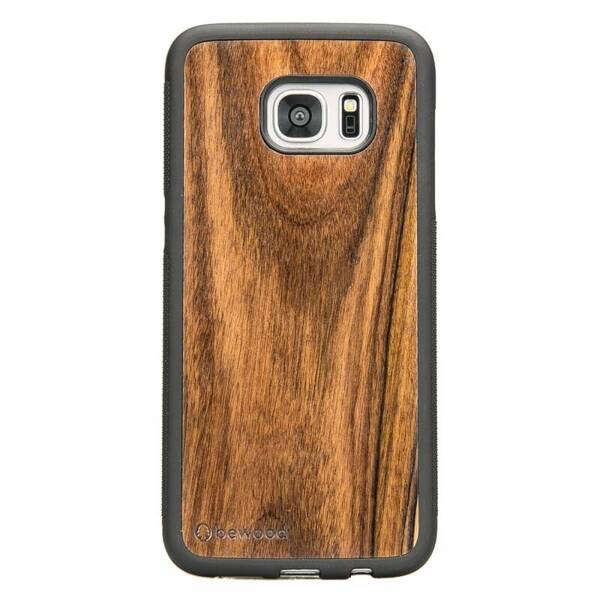 Bewood Palisander Santos | Etui do Galaxy S7 Edge - PALISANDER