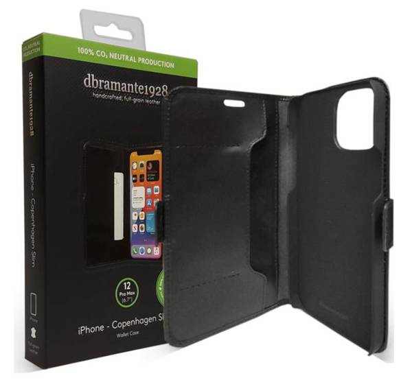 DBRAMANTE COPENHAGEN SLIM IPHONE 12 PRO MAX - BLACK