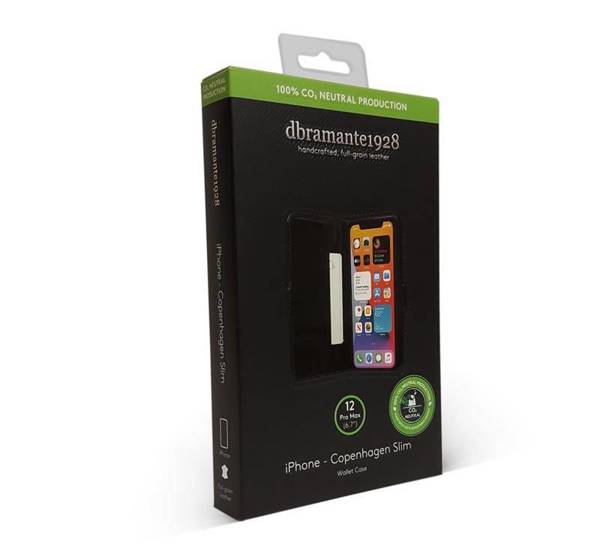 DBRAMANTE COPENHAGEN SLIM IPHONE 12 PRO MAX - BLACK