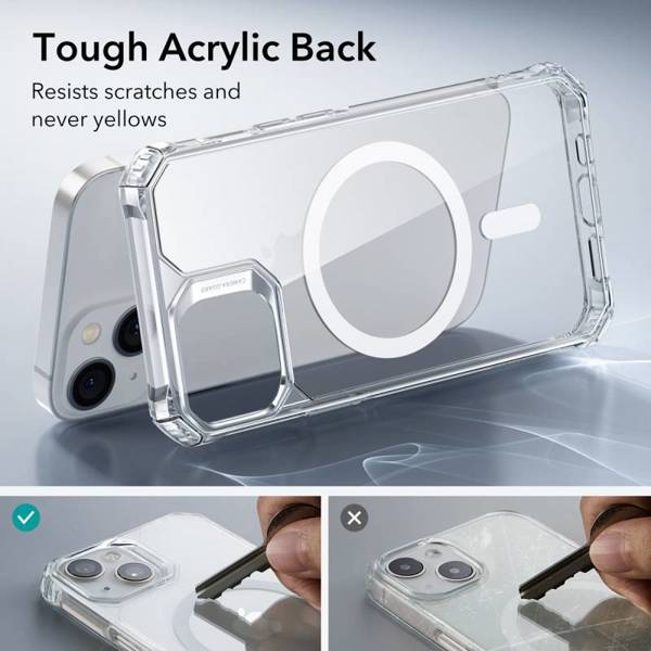 ESR Air Armor HaloLock MagSafe | Etui do iPhone 13/14 - CLEAR