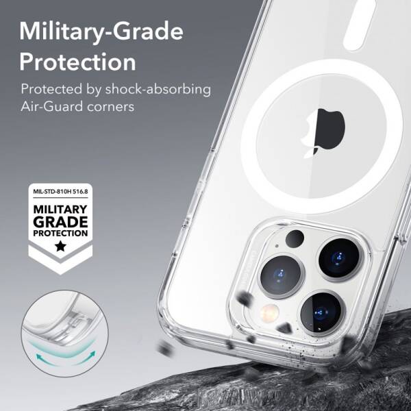 ESR CH HaloLock MagSafe | Etui do iPhone 14 Pro - CLEAR