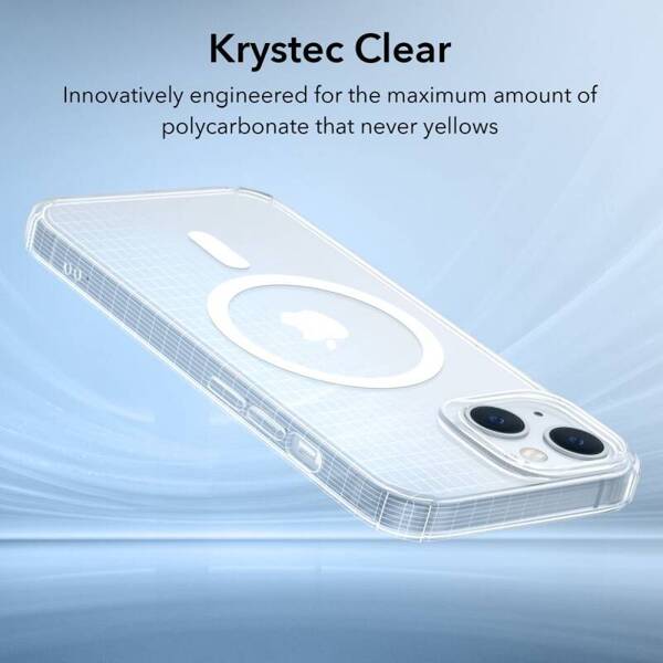 ESR Krystec HaloLock MagSafe | Etui do iPhone 14 Plus - CLEAR