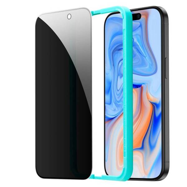 ESR Privacy | Szkło Prywatyzujące do iPhone 15 Plus - BLACK