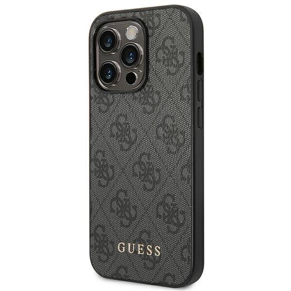 ETUI 4G BIG METAL LOGO GUESS DO IPHONE 14 PRO MAX GREY