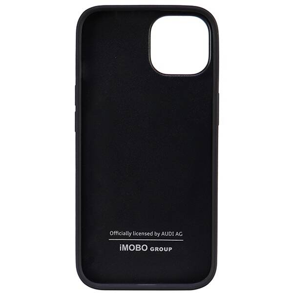 ETUI AUDI SYNTHETIC LEATHER DO IPHONE 14 / 15 BLACK