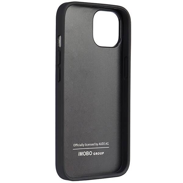 ETUI AUDI SYNTHETIC LEATHER DO IPHONE 14 / 15 BLACK