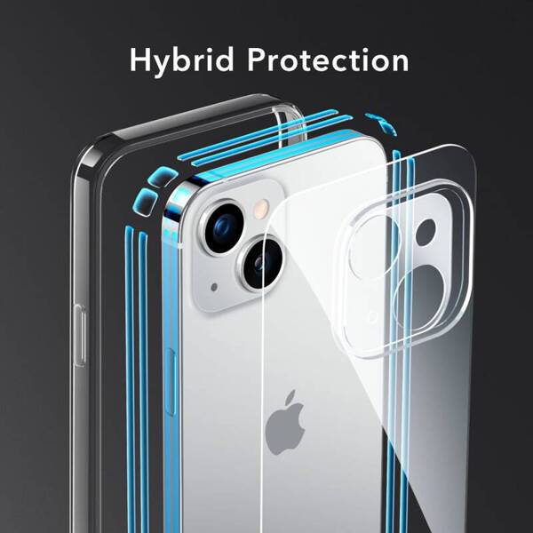 ETUI CASE ESR ICE SHIELD OBUDOWA DO IPHONE 14 PLUS / 15 PLUS CLEAR