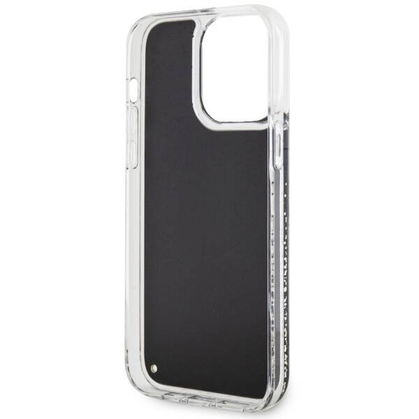 ETUI CASE GUESS LIQUID GLITTER MARBLE DO IPHONE 14 PRO MAX BLACK