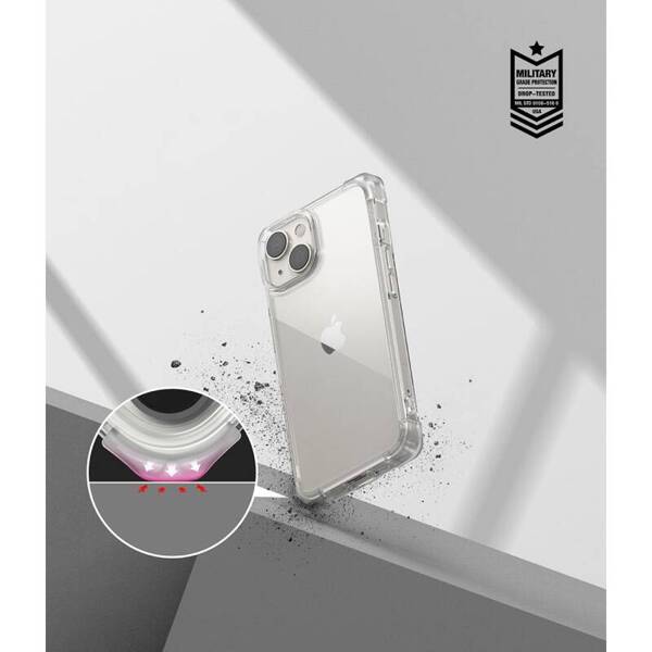 ETUI CASE RINGKE FUSION BUMPER OBUDOWA DO IPHONE 14 PLUS / 15 PLUS CLEAR