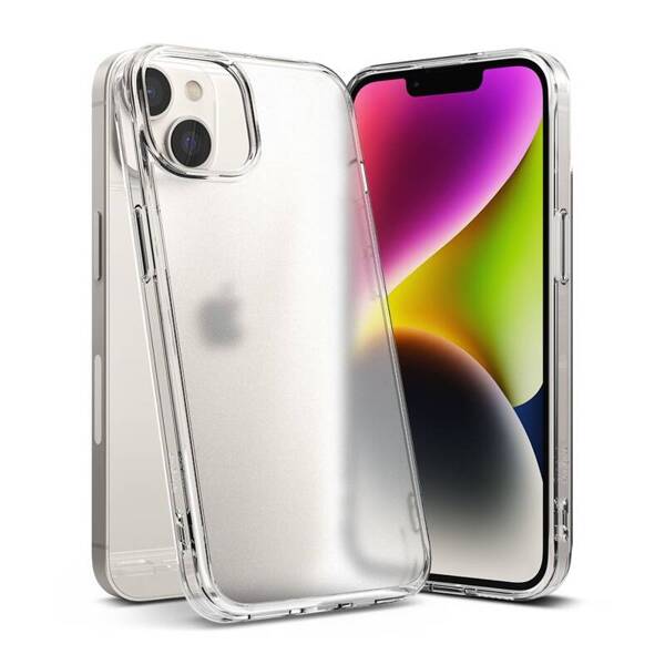 ETUI CASE RINGKE FUSION OBUDOWA DO IPHONE 14 PLUS / 15 PLUS MATTE CLEAR