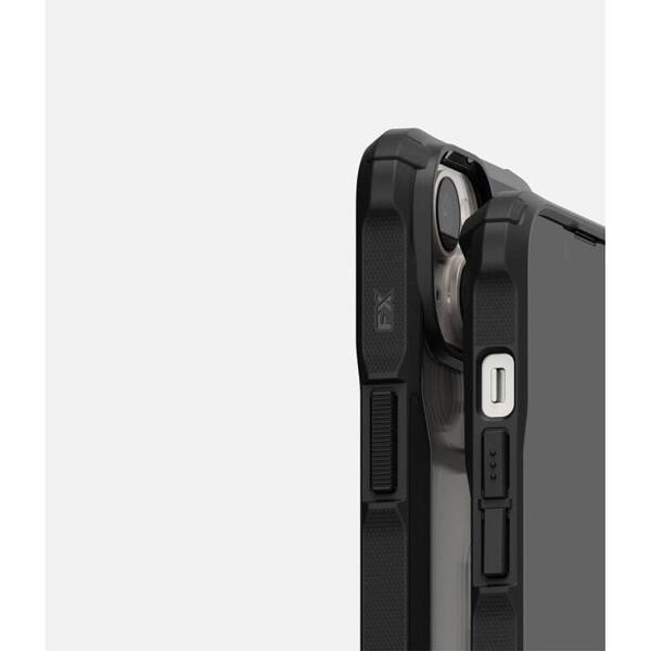 ETUI CASE RINGKE FUSION X OBUDOWA DO IPHONE 14 PLUS / 15 PLUS BLACK