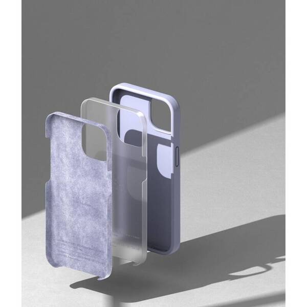 ETUI CASE RINGKE SILICONE OBUDOWA DO IPHONE 14 PLUS / 15 PLUS LAVENDER