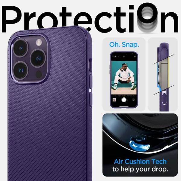 ETUI CASE SPIGEN MAG ARMOR OBUDOWA DO IPHONE 14 PRO MAX DEEP PURPLE