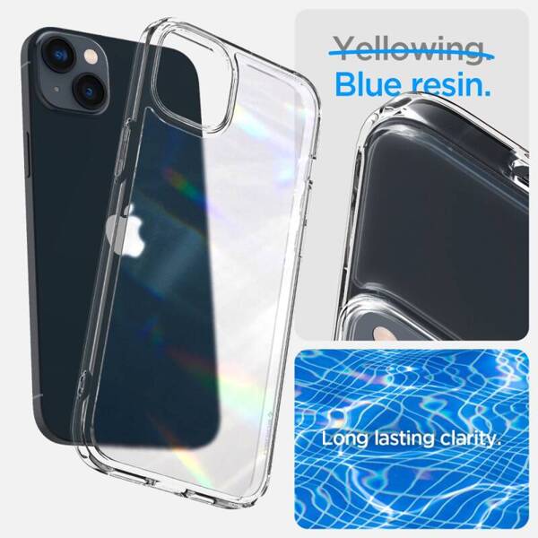 ETUI CASE SPIGEN ULTRA HYBRID OBUDOWA DO IPHONE 14 FROST CLEAR