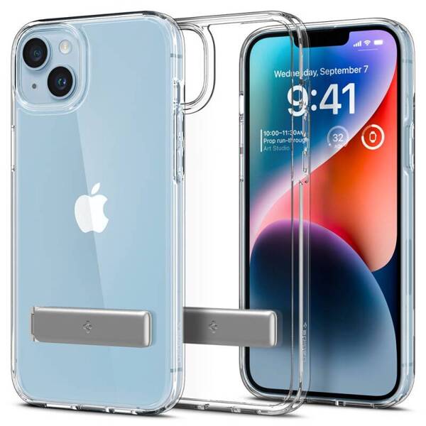 ETUI CASE SPIGEN ULTRA HYBRID ”S” OBUDOWA DO IPHONE 14 PLUS / 15 PLUS CLEAR