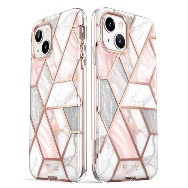 ETUI CASE SUPCASE COSMO OBUDOWA DO IPHONE 14 PLUS / 15 PLUS MARBLE