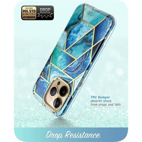 ETUI CASE SUPCASE COSMO OBUDOWA DO IPHONE 14 PRO MAX OCEAN BLUE