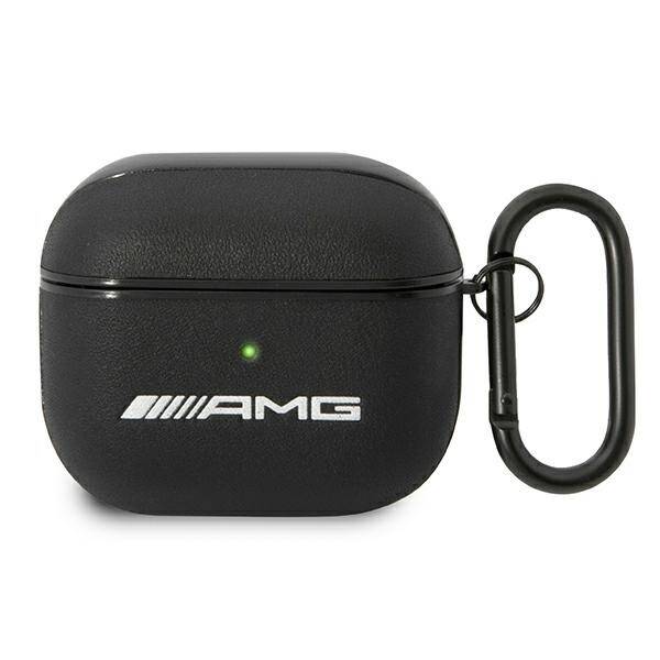 ETUI DO AIRPODS 3 AMG MERCEDES COVER LEATHER BLACK