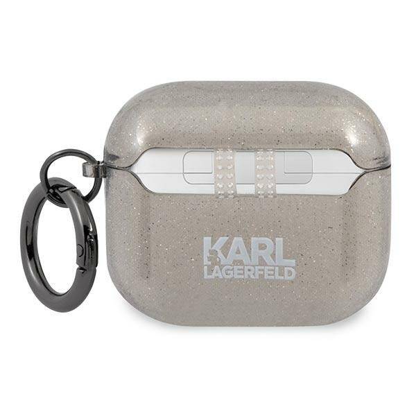 ETUI DO AIRPODS 3 KARL LAGERFELD COVER BLACK GLITTER