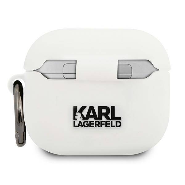 ETUI DO AIRPODS 3 KARL LAGERFELD COVER WHITE CHOUPETTE