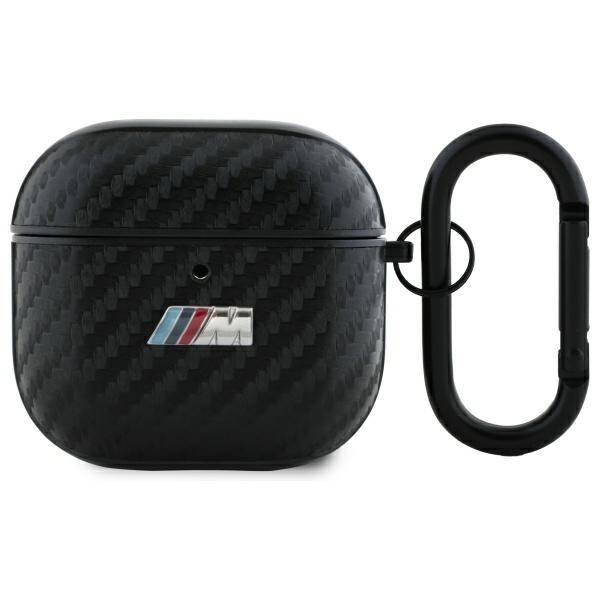 ETUI DO AIRPODS 4 BMW PU CARBON M COLLECTION CZARNE