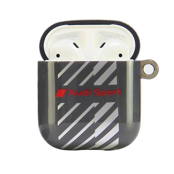 ETUI DO AIRPODS AUDI IML SPORT COVER CZARNE