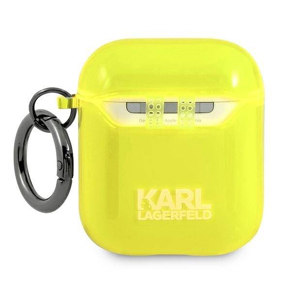 ETUI DO AIRPODS KARL LAGERFELD COVER CHOUPETTE YELLOW