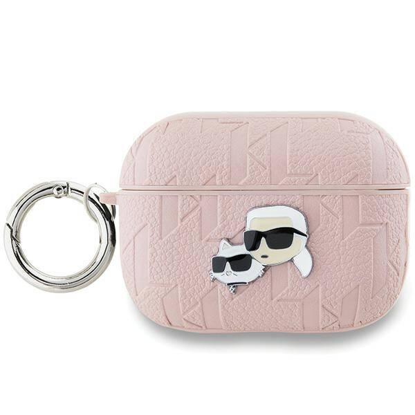 ETUI DO AIRPODS PRO 2 KARL LAGERFELD MONOGRAM KARL & CHOUPETTE HEAD COVER