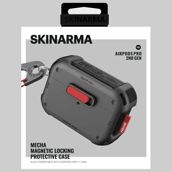 ETUI DO AIRPODS PRO 2 SKINARMA MECHA SZARE