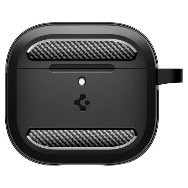 ETUI DO APPLE AIRPODS 4 SPIGEN RUGGED ARMOR CZARNY MAT